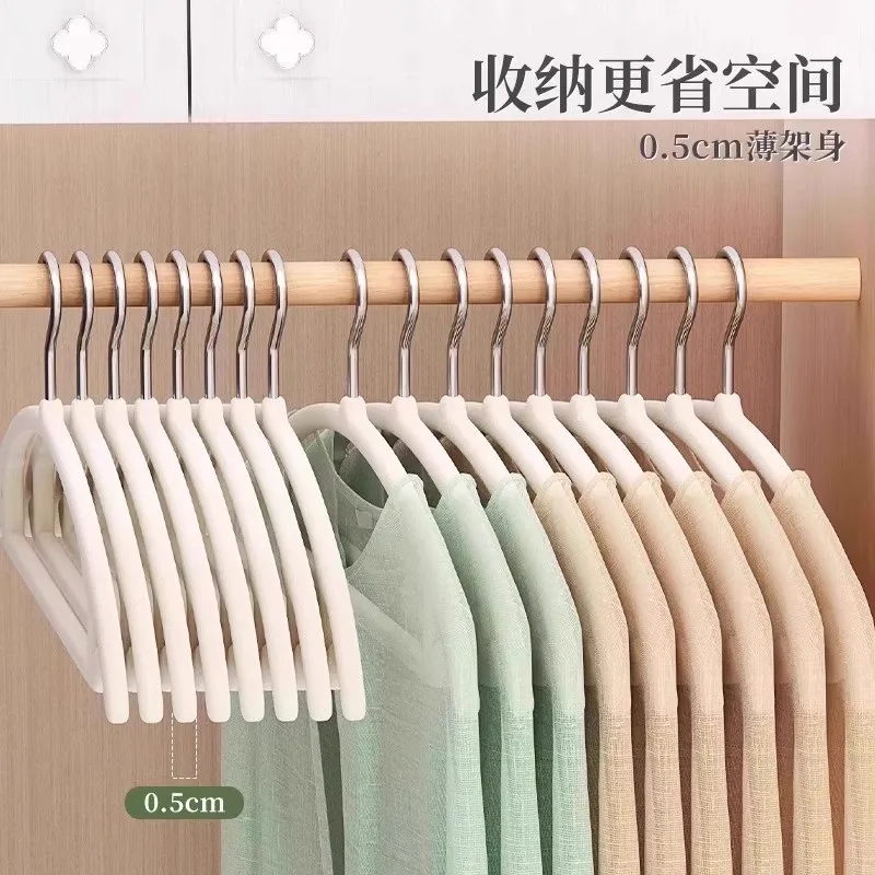 Durable 2026 New Premium 10-Pack Velvet Hangers, Non-Slip No-Trace Clothes Organizer, Professional Storage Rack for Home Use Set