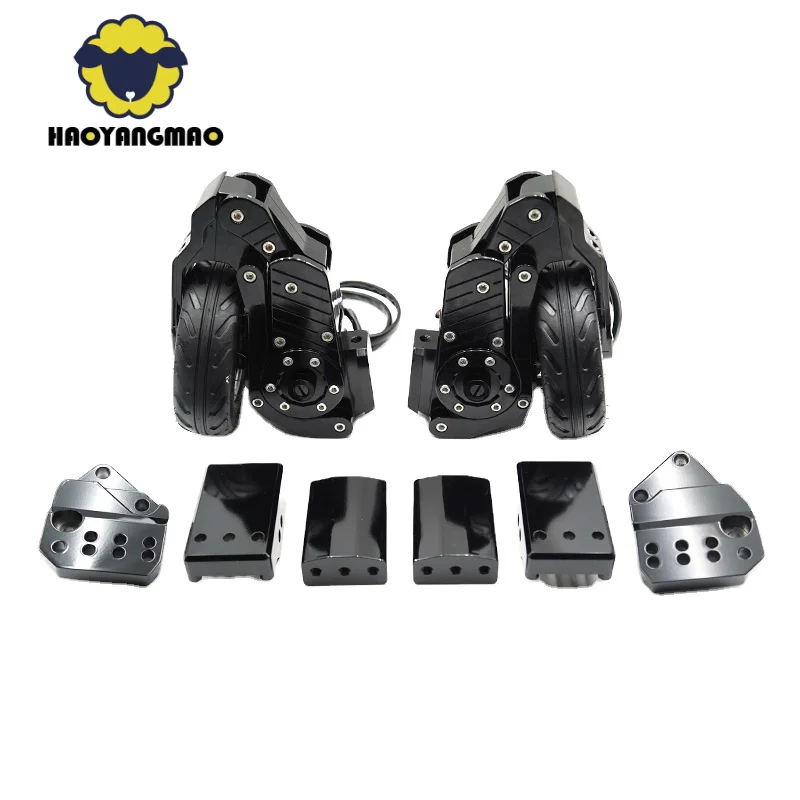 HYMOTO Chrome Landing Gear Installation Gold Wing 1800 HD Touring Motorcycle RoadMaster Auxiliary Parking Bracket New Body Syste