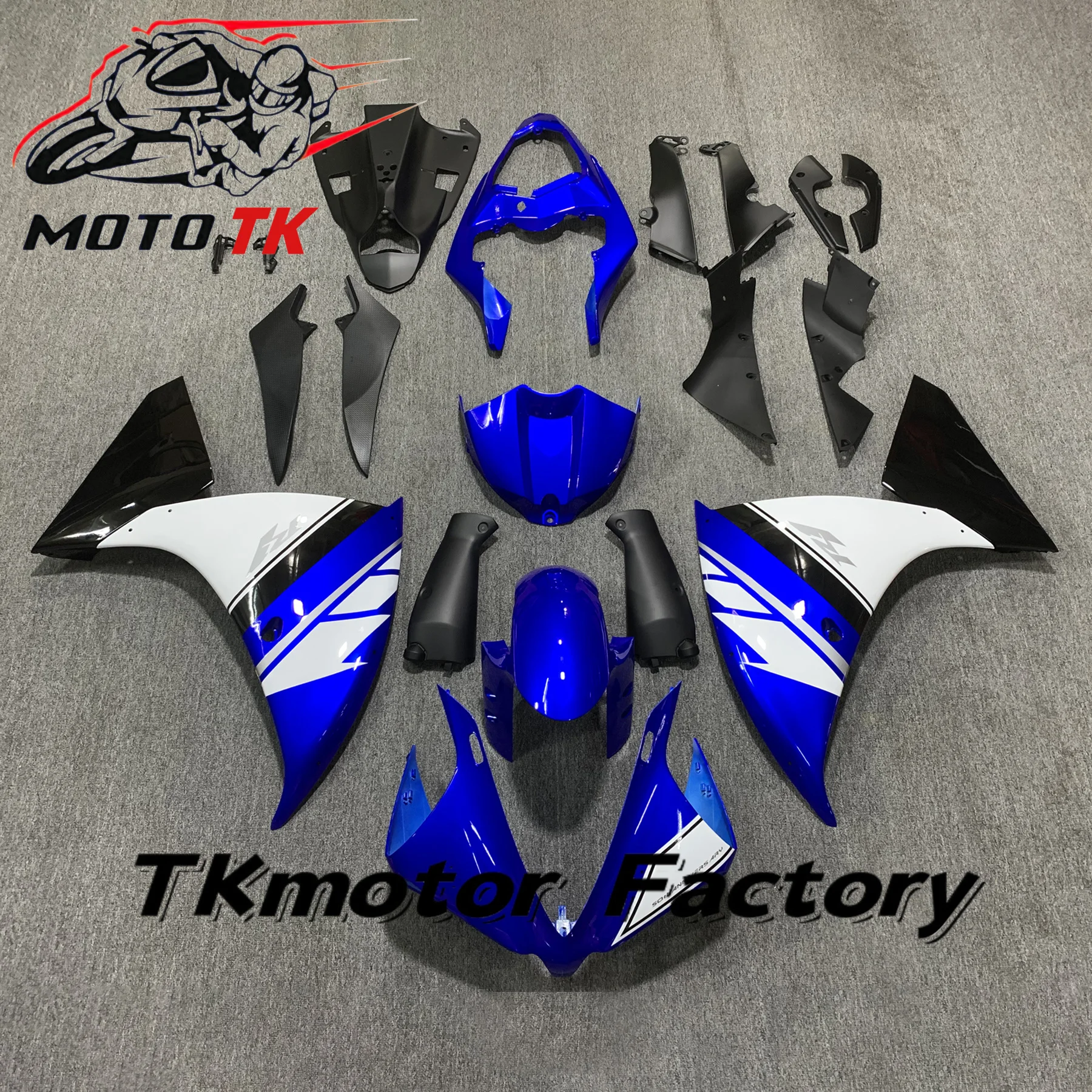 New ABS Motorcycle Bike Whole Fairings Kit Fit for YAMAHA YZF - R1 2009 2010 20112012 2013 2014 Bodywork set Red White Black
