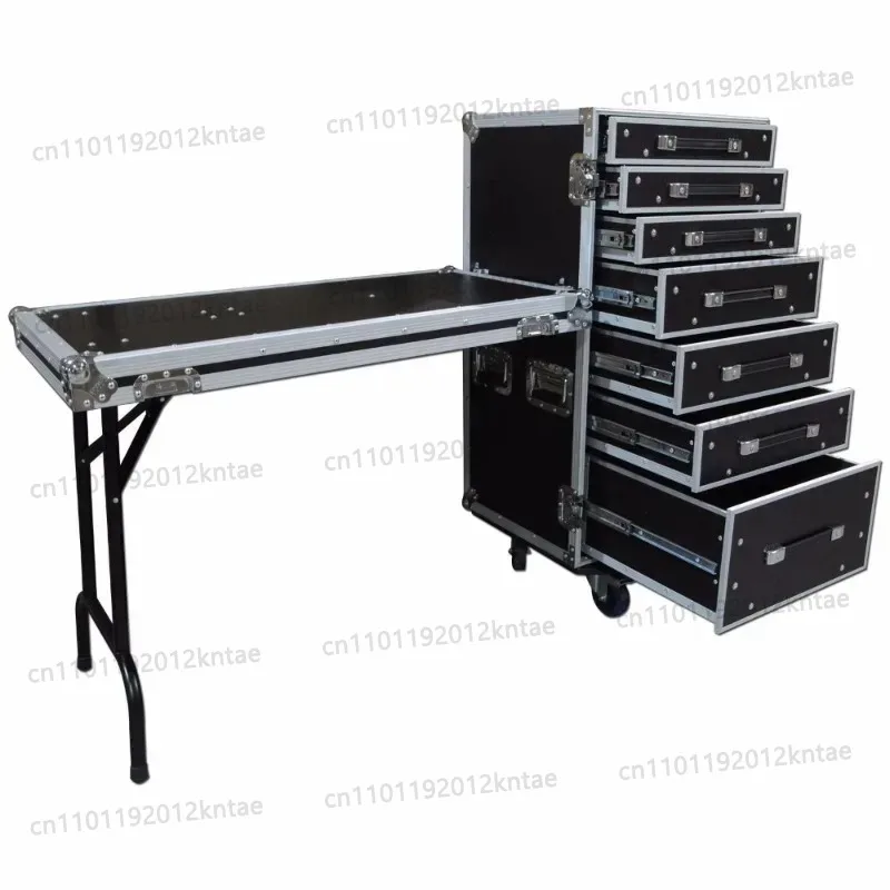 【salable】Lucky Produces Aluminum Seven Drawer Flight Case