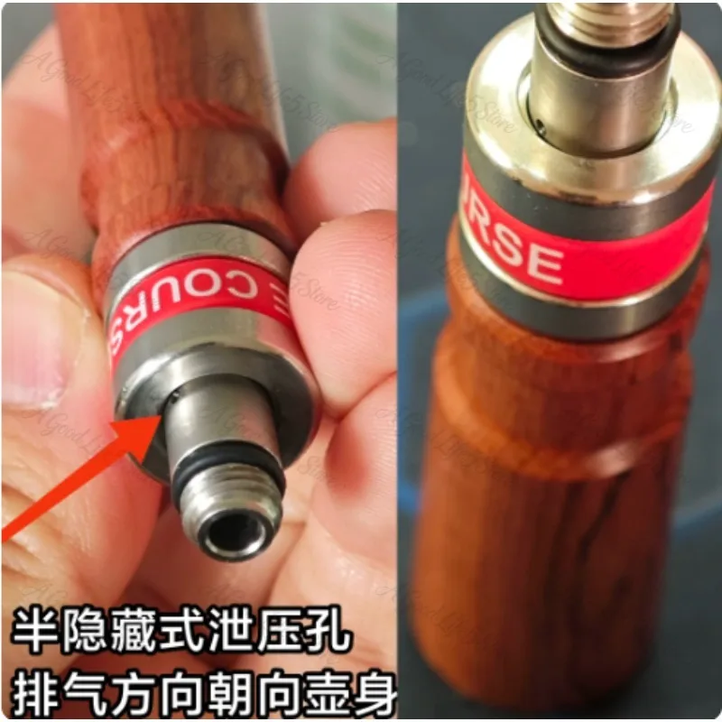 M8 Thread Suitable for Haochen Pneumatic Coffee Machine G32G33, G52, G53, G63G62 Anti Scald and Pressure Relief Mini Handle