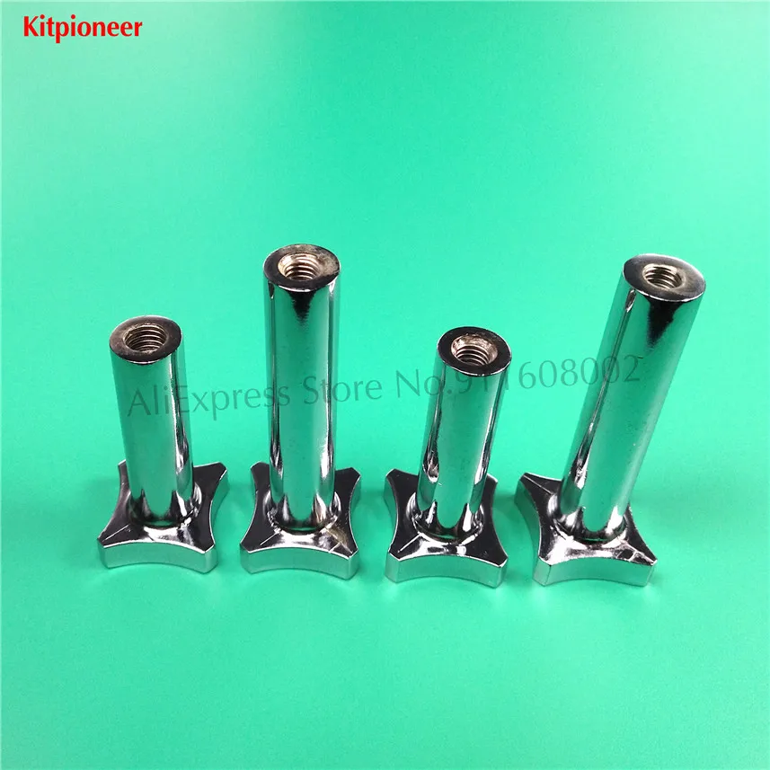 Four Clamping Nuts Spare Parts Screw Nuts Metal Fittings Accessories Soft Serve Ice Cream Machines Options M8 / M10