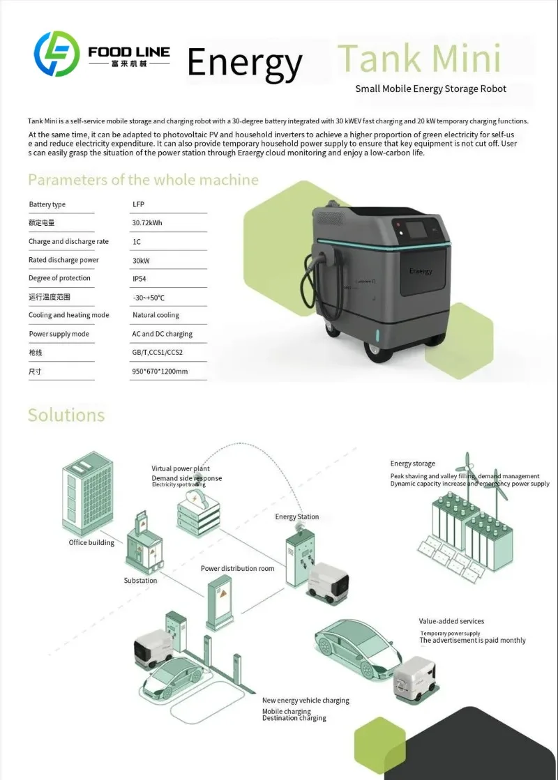 Customized Mobile Energy Storage System for Cars-Lithium Ion Battery 100kWh Cold-Resistant Rainproof Flexible Charging Station