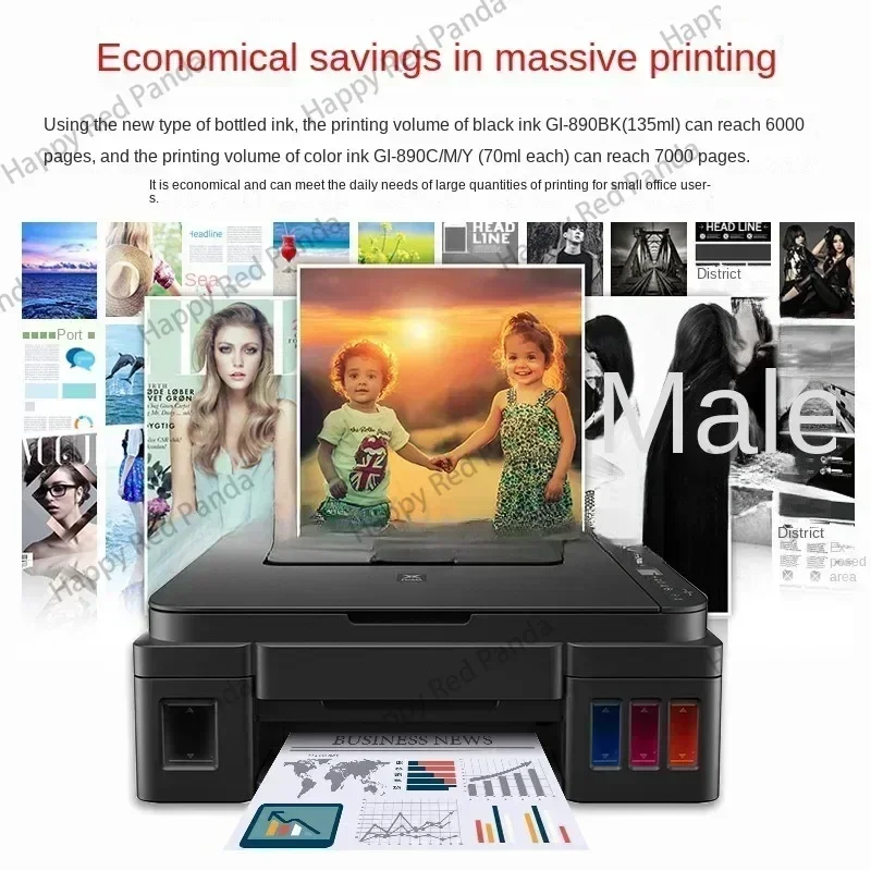 Home Office Ink-Adding Printer Copy G2810 High-Capacity  and Scanning All-in-One Machine