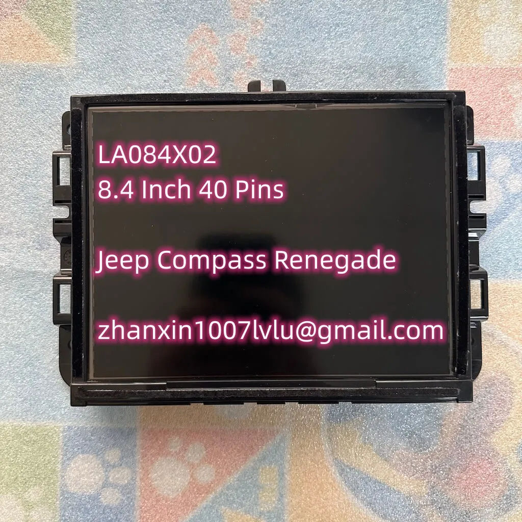 LCD Display With Touch Screen 8.4 Inch 40 Pin Uconnect VP2R For 2017-2021 JEEP Compass Renegade Car CD Audio Radio Navigation