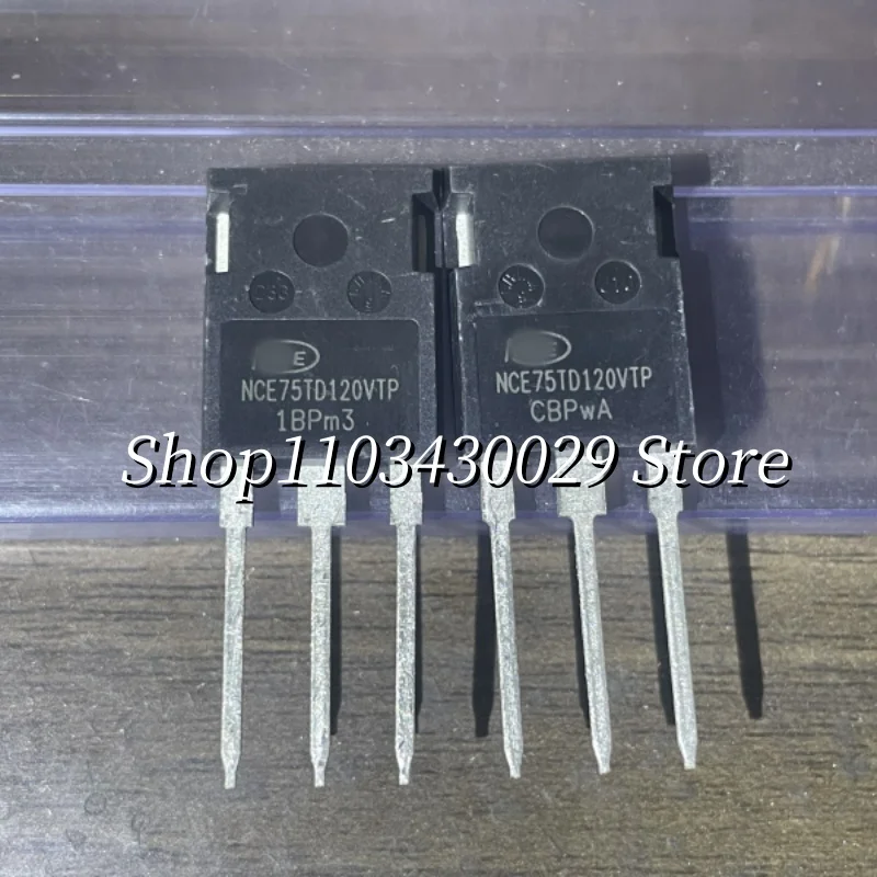 

10 шт. новый оригинальный NCE75TD120VTP NCE75TD120VT TO-247 75A 1200 В быстрый силовой транзистор IGBT