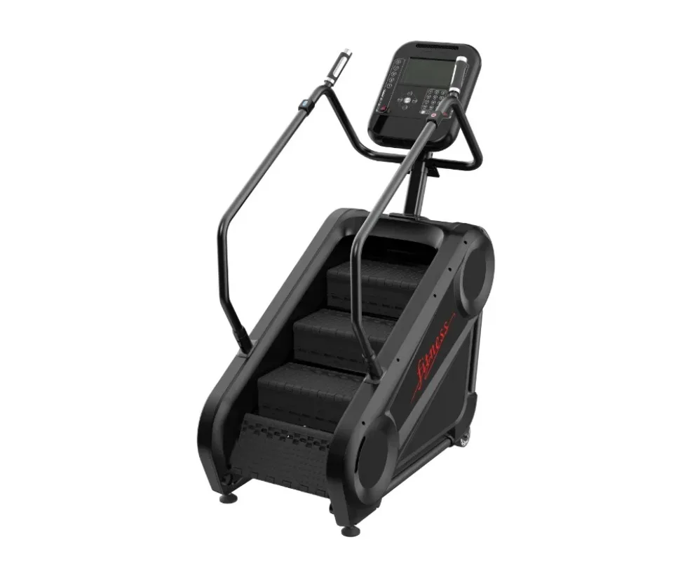 Aerobic Electric Stair Climbing Machine, Adjustable Speed, Time, Calories, Heart Rate, Speed, Suitable for Gym and Home Use