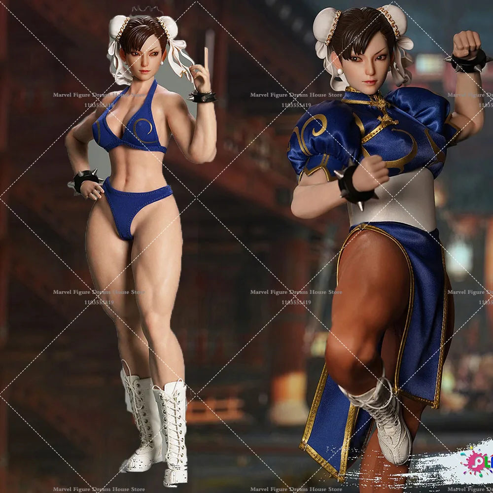 In Stock PLAY TOY P019 1/6 Scale Collectible Special Investigator Fighting Goddess Chun Li 12''  Full Set Action Figure Model