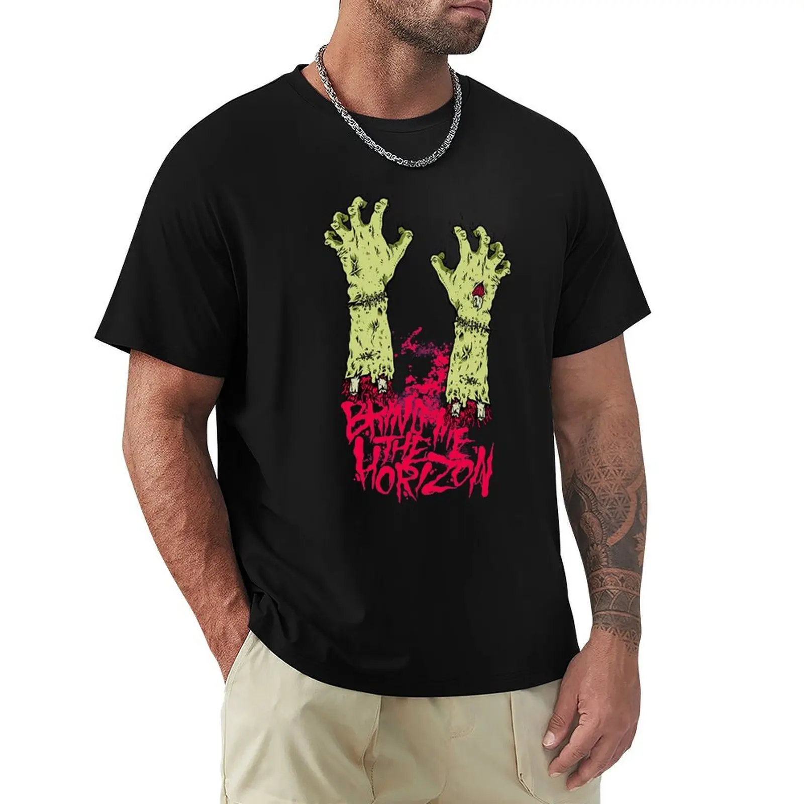 Monsta Hand T-Shirt Holiday Vacation Tee Shirt