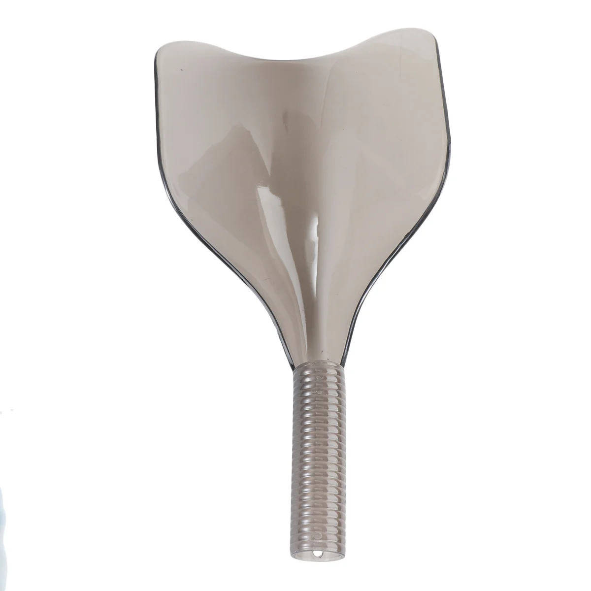 

Защитный чехол для лица, прозрачный серый дизайн с защитой от ручек, предотвращает газ, лак для волос, сломанные волосы, прочный, безопасный для парикмахерской