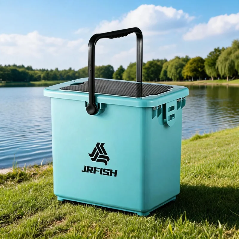 Multi-functional Portable Fishing Tackle Boxes Outdoor Tool Organizer Box 24 Liters Small Storage Boxes Fishing Accessories