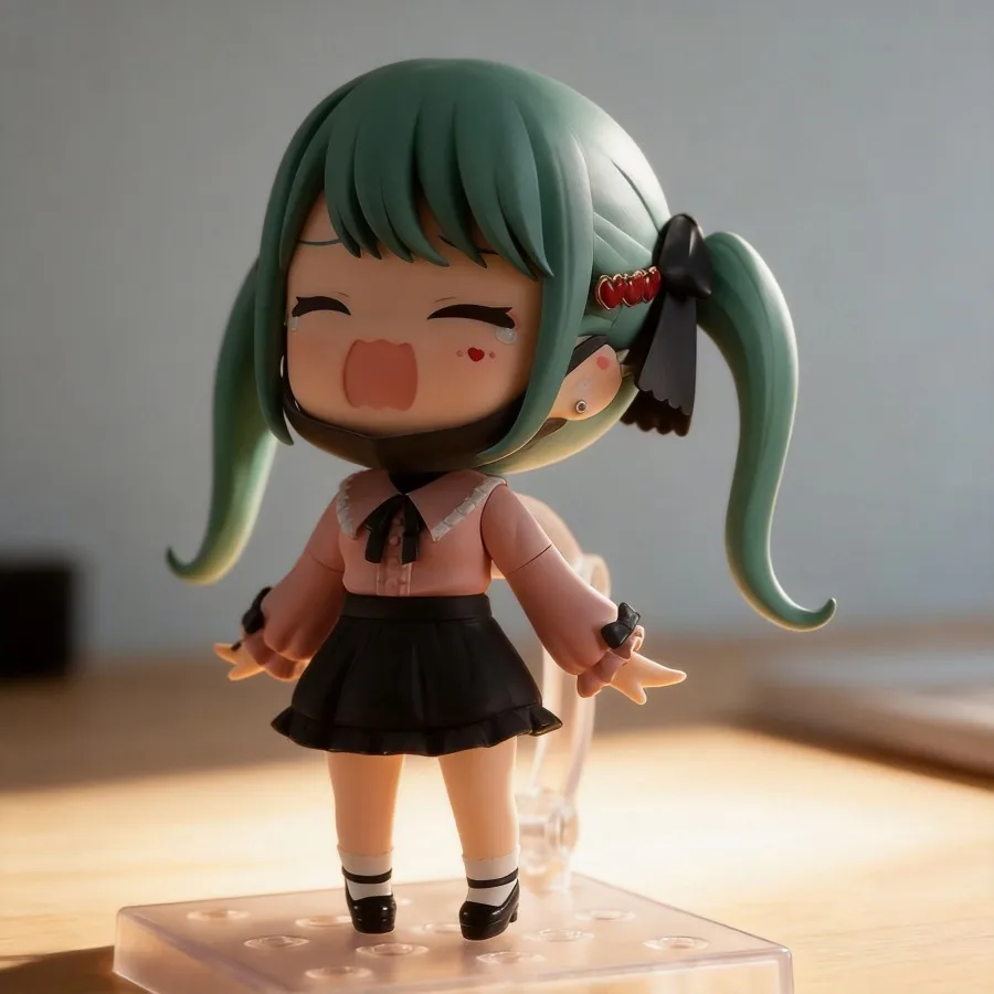 アニメスタイル組み立て式初音ミクねんどろいどフィギュア（vocaloid）-10cmコレクタブルモデル装飾品