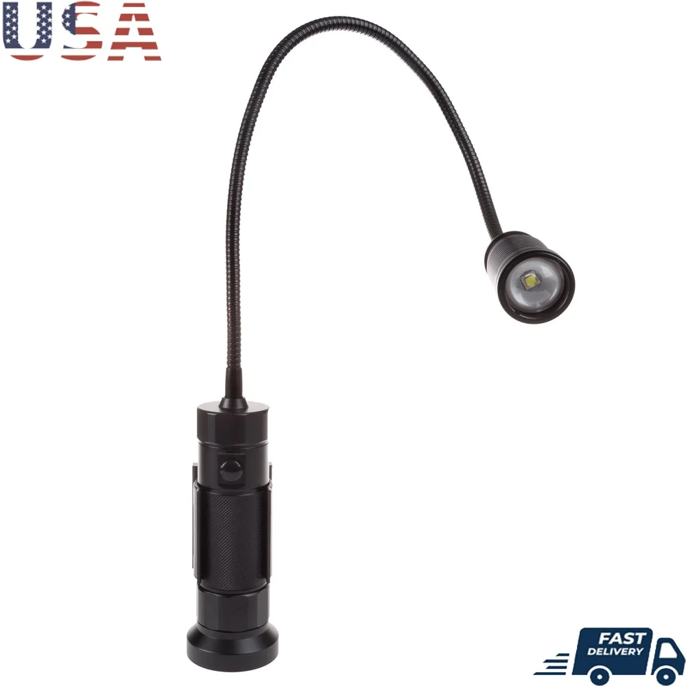 

CREE LED Work Light 550 Lumen Portable Magnetic Lamp with Flexible Gooseneck Automotive Home Repairs Crafting Woodworking
