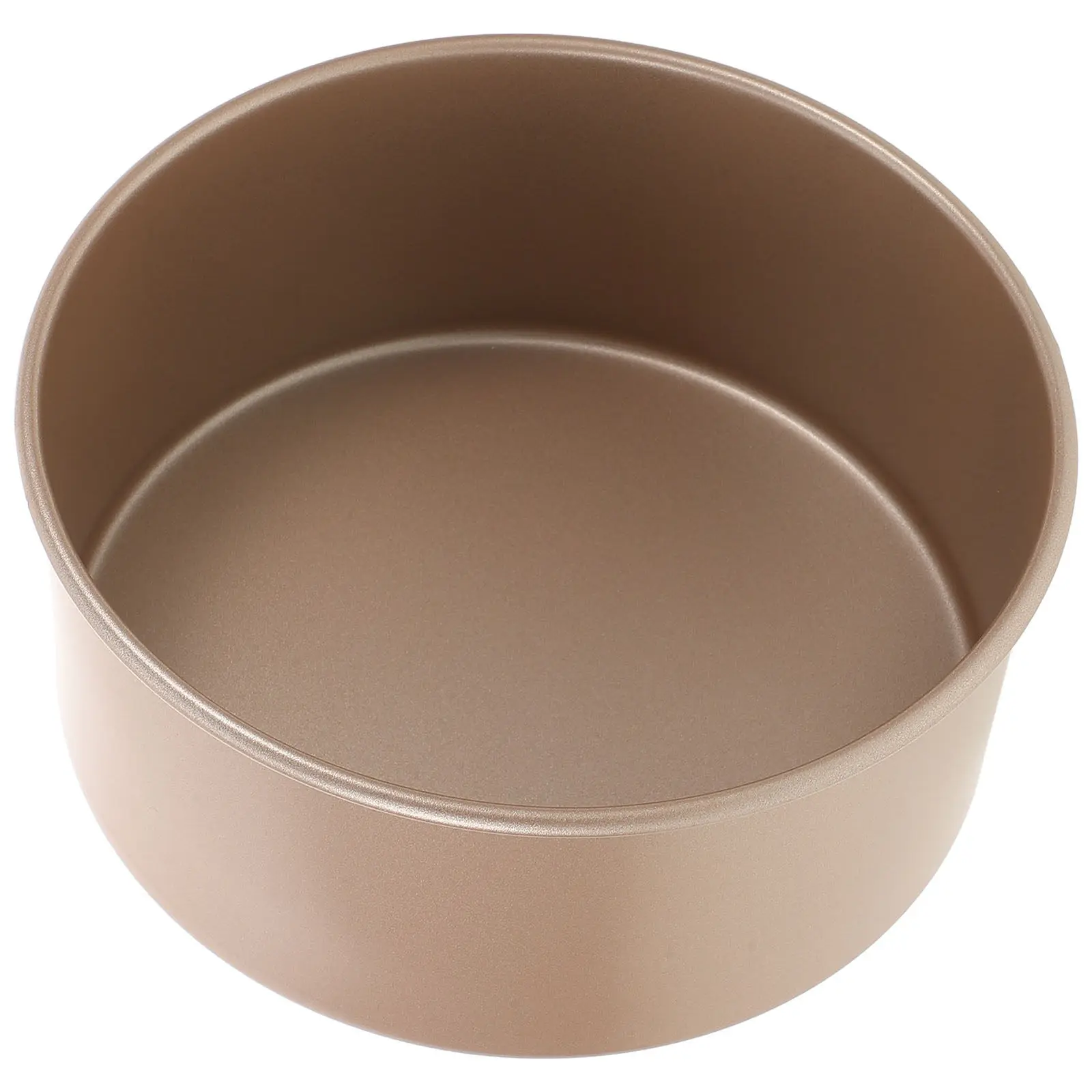 

8 Inch Round Deep Cake Pan Nonstick Baking Mold for Chiffon Cakes Carbon Steel Oven Safe Baking Tool Household Cake Tin