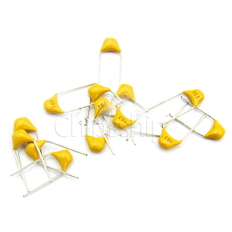 Monolithic Capacitor 103P 0.01UF 10NF 50V Pin Distance 5.08MM 20_ Capacitors (30 PCS)