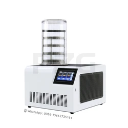 Small Vacuum Fruit Food Freeze Drying Machine Home Use Vegetable Freezer Dryer With Pump