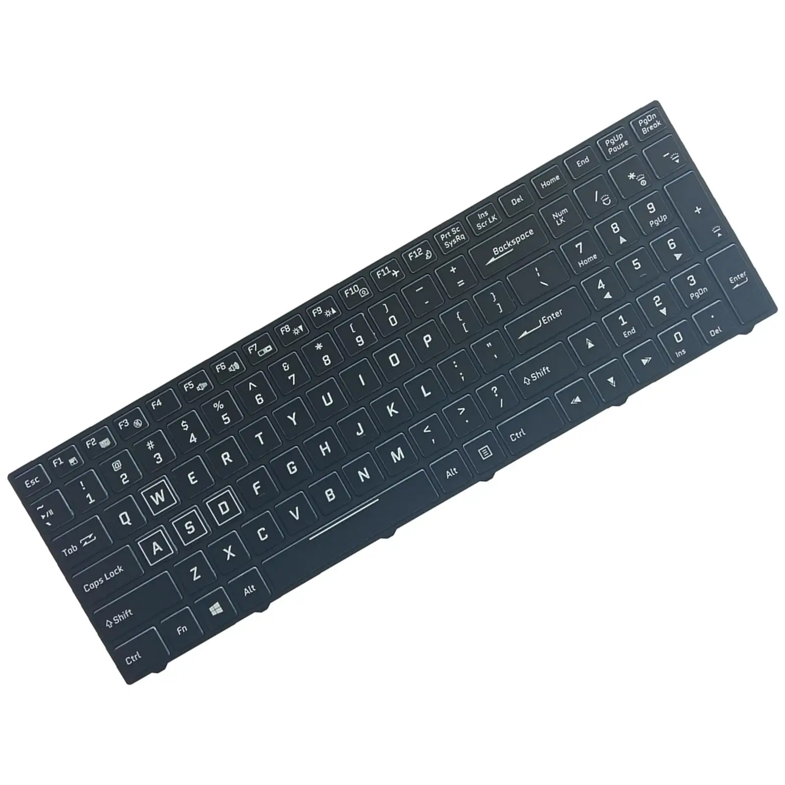 Laptop Keyboard Replacement, Colorful Backlight US Layout English for N850 N950 N857Hj Cvm15F23Usj4309 Cvm15F2300J430M