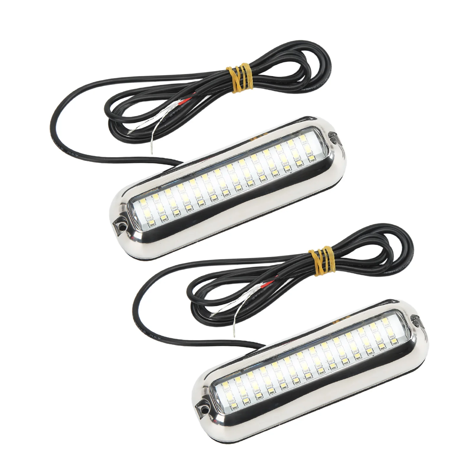 LED Boat Light 42LED 10‑30V DC for Yacht Boat Blue Underwater Waterproof Drain Plug Light OEM Replacement Light