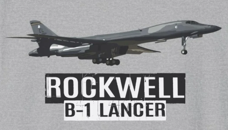 US Air Force B-1 Lancer Supersonic Bomber T-Shirt 100% Cotton O-Neck Short Sleeve Summer Casual Mens T-shirt Size S-3XL
