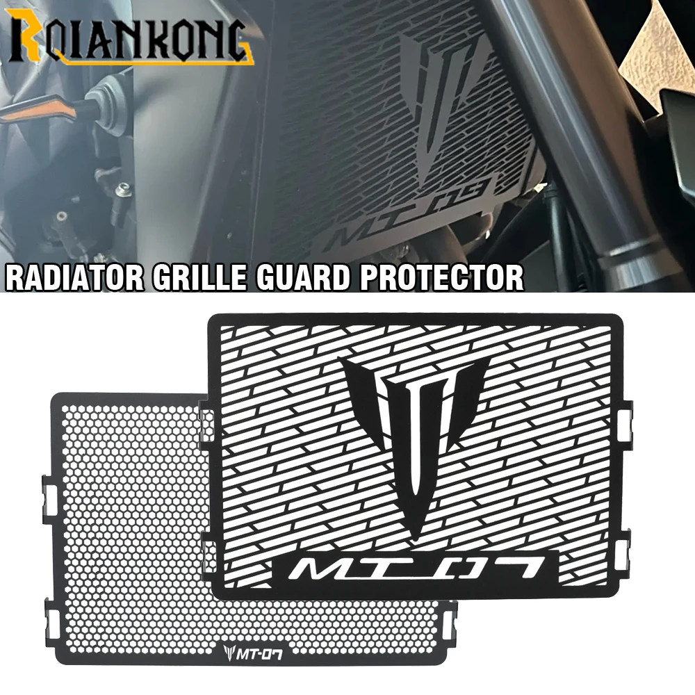 

Для Yamaha MT-07 MT07 FZ-07 FZ07 2013-2022 2023 2024 решетка радиатора защитная крышка XSR700 аксессуары для мотоциклов