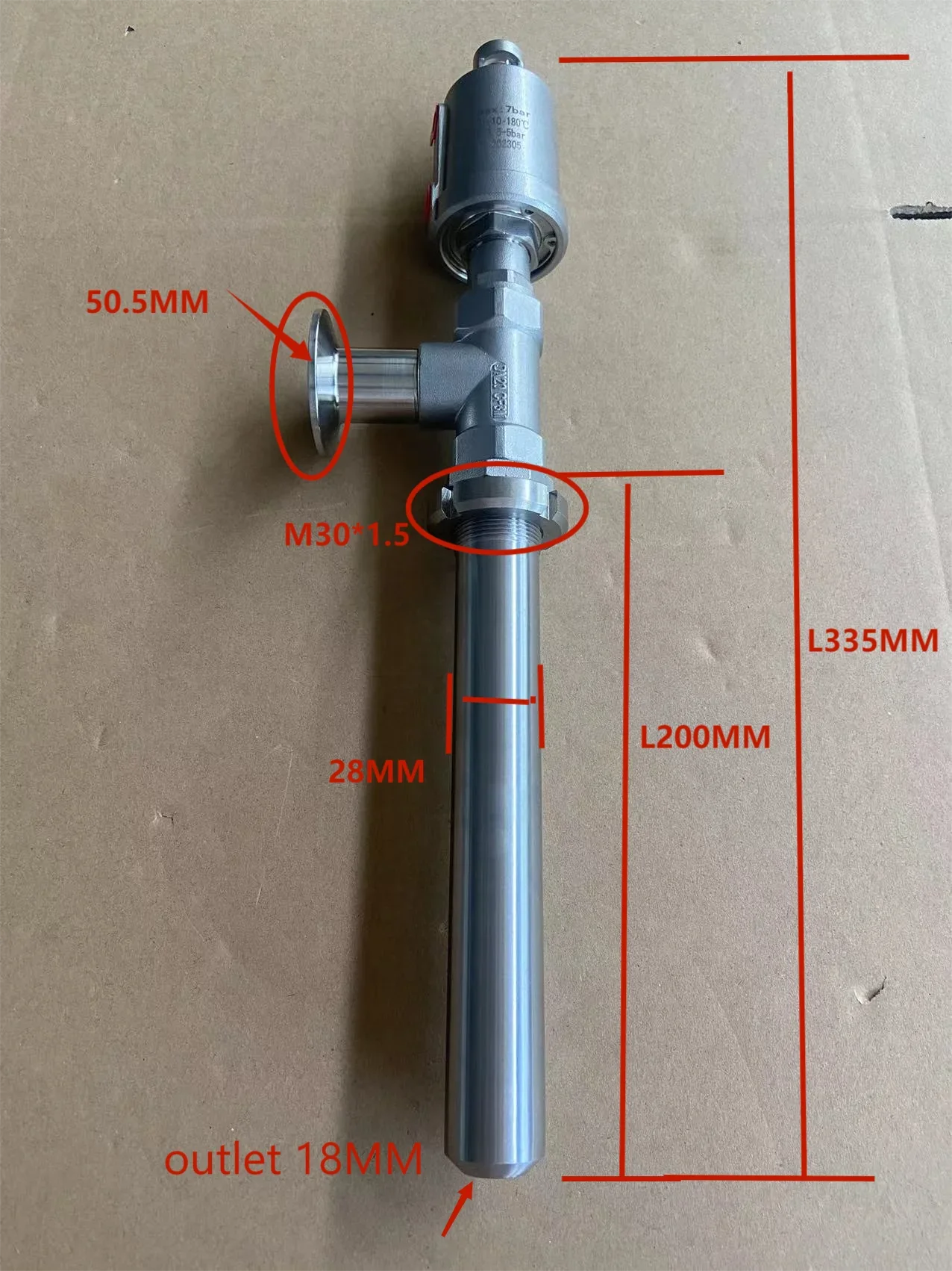 

Противокапельный пневматический клапан, насадка для наполнения капель, наполнительная головка, выпускной клапан для воды, напитков, соевого соуса