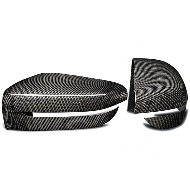 Customized  Carbon Fiber Rearview Mirror Outside Shell Side Mirror Covers Caps