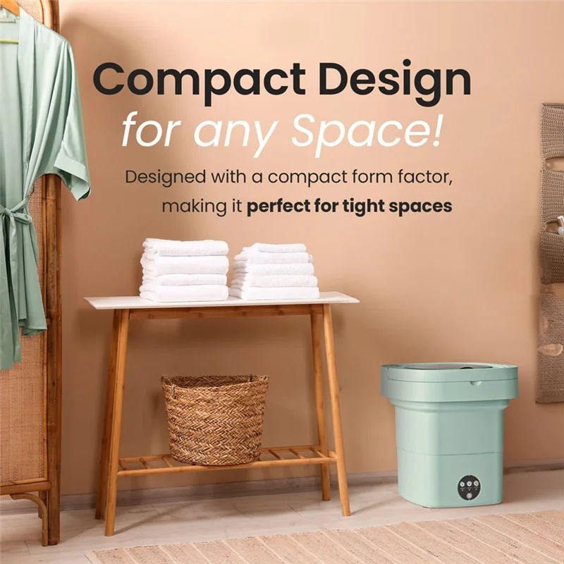 

A49Z Foldable Washing Machine Deep Cleaning Washing Machine Large Capacity Folding Washing Machine