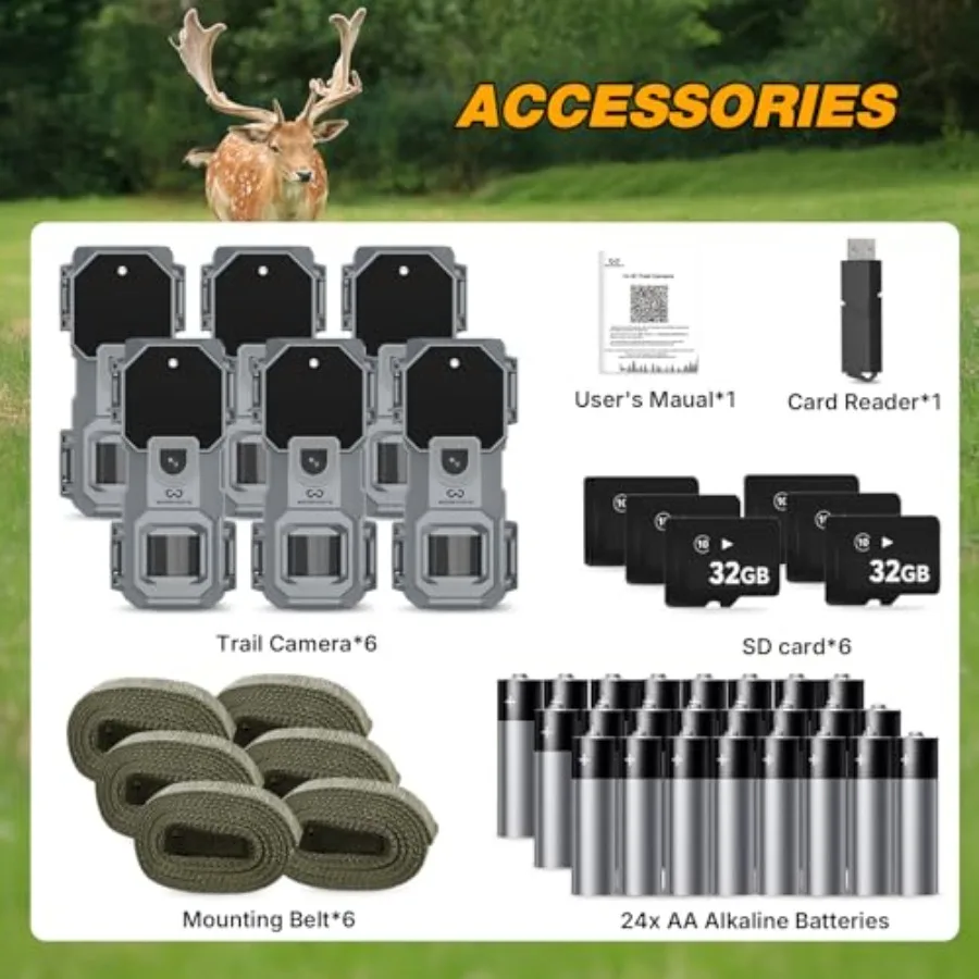 Trail camera showing detailed capture features
