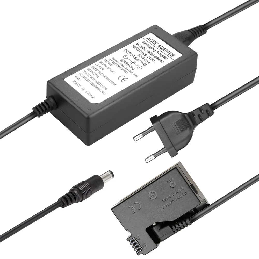 DR-E8 ACK-E8 LP-E8 Batterie Factice Adaptateur Chargeur De Caméra pour Canon 700D 650D 600D 550D Rebelles T5i T4i T3i T2i Baiser X5 X4 X6i etc