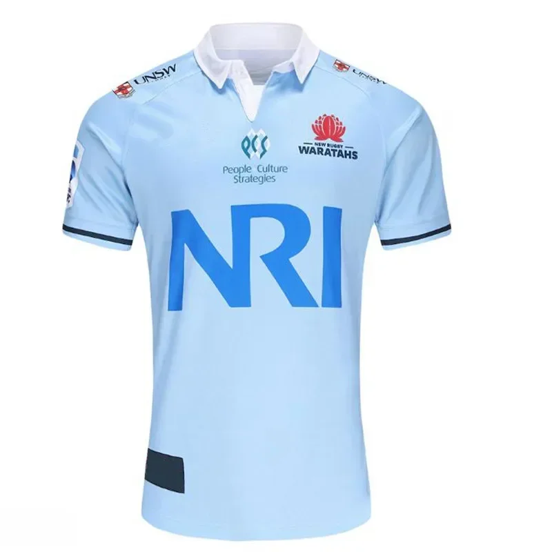 

2024 NSW WARATAHS Home Rugby Jersey - Mens Size: S-5XL（Print Name Number）Top Quality