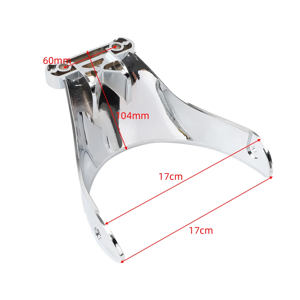For Harley Davidson V-Rod Models Muscle VRSCX VRSCF 2002+ Headlamp Cover Headlight Bracket Mount Chrome Aluminum