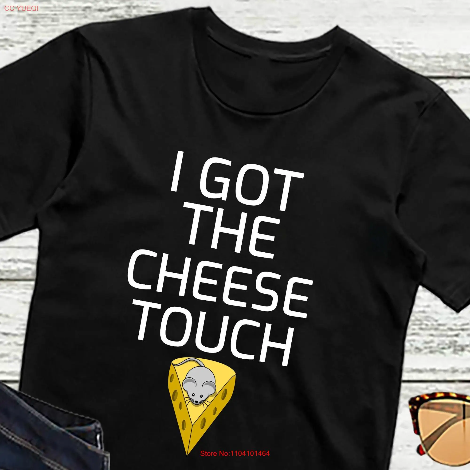 I Got The Cheese Touch T Shirt Funny Mouse And Lovers for  long or short sleeves