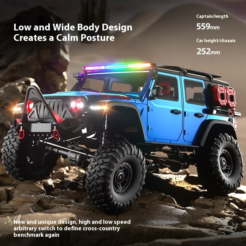 Differential lock 1:10 four-wheel drive off-road climbing car rc herdsman remote control car professional remote control with am