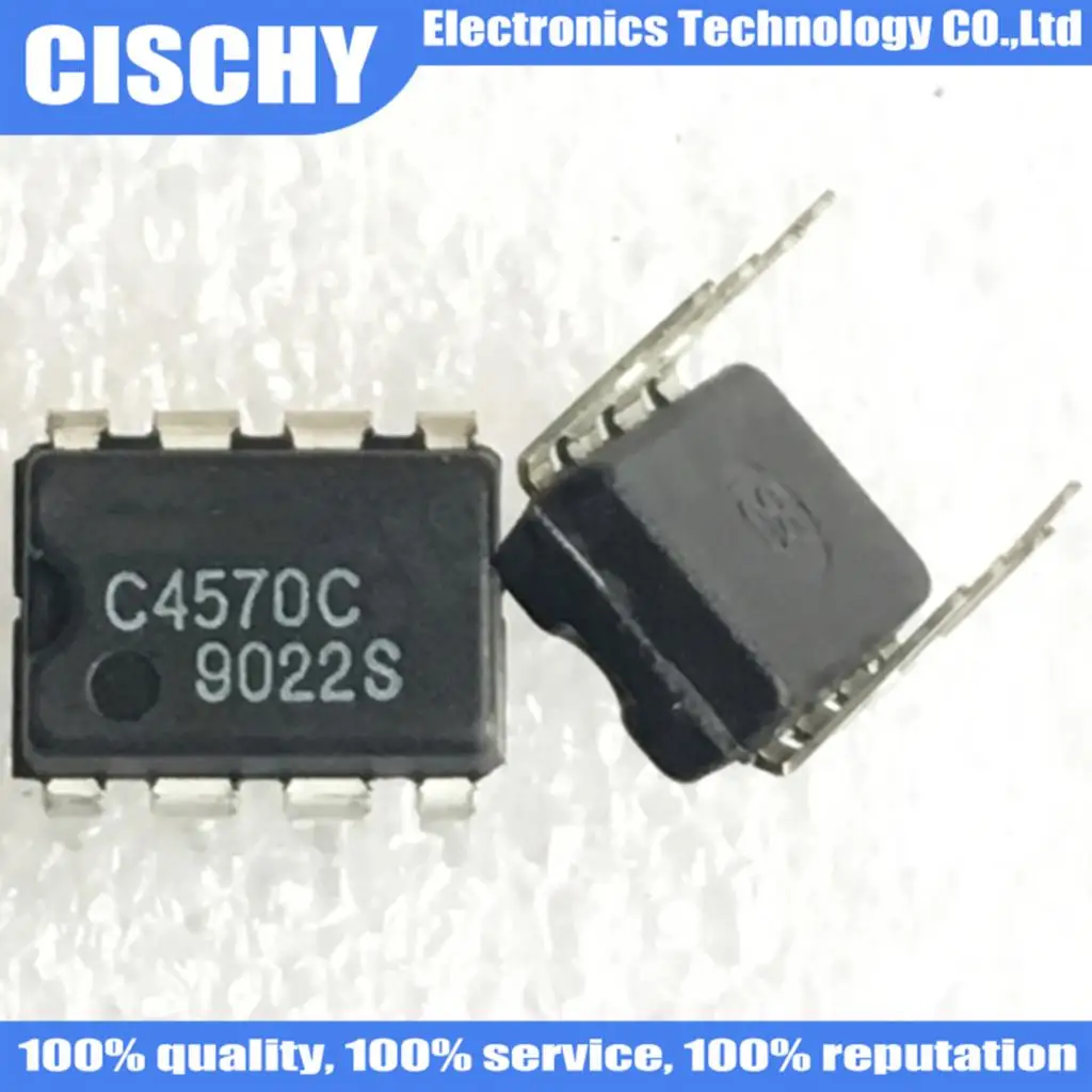 10pcs/lot UPC4570C C4570C UPC4570 DIP-8 In Stock