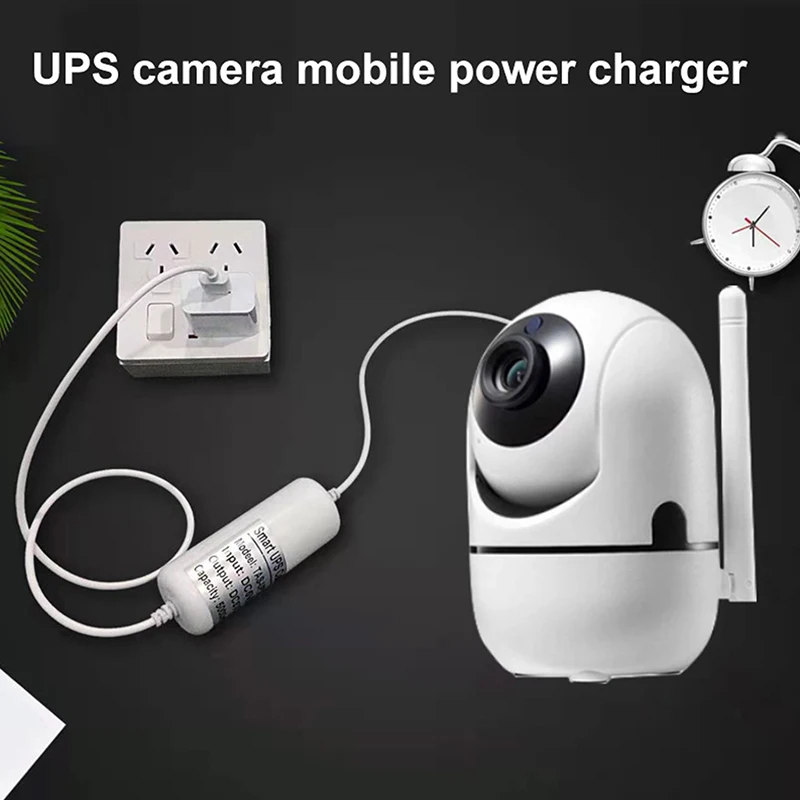 Uninterruptible Power Supply Mini Ups Battery Backup Monitor Standby Power Supply Suitable For Indoor 5V Devices