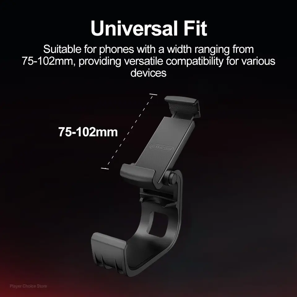 GameSir Soporte para Teléfono Nova Lite Nova 2 Lite Super Nova Controlador Clip para Móvil Soporte Mango Ajuste Ancho 75-102mm 3