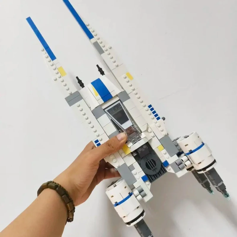 MOC 75399 Jyn's Ship Rogue One Premium سفينة الفضاء اللبنات الطوب خطة النجوم 594 قطعة لعب الاطفال هدايا عيد الميلاد