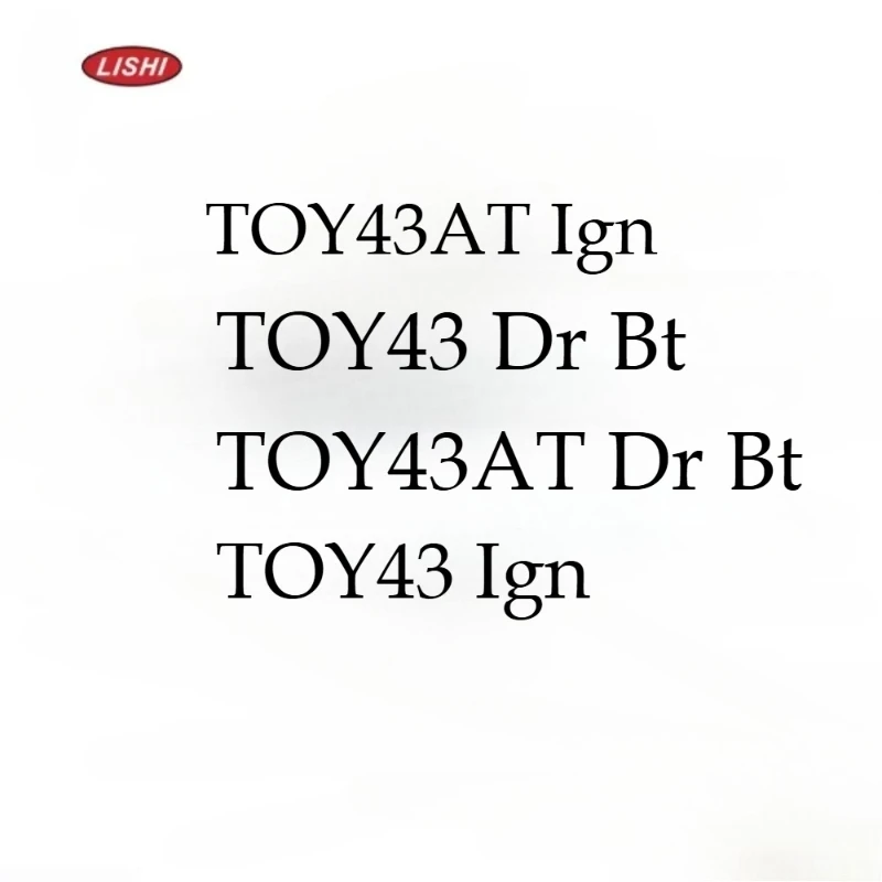

1PCS Lishi 2-in-1 Pick/Decoder for Toyot,a TOY43AT TOY43 Pick Ignition Key Decoder Car Locks Set Ganzua Full Set Locksmith