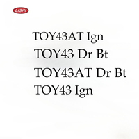 1PCS Lishi 2-in-1 Pick/Decoder for Toyot,a TOY43AT TOY43 Pick Ignition Key Decoder Car Locks Set Ganzua Full Set Locksmith