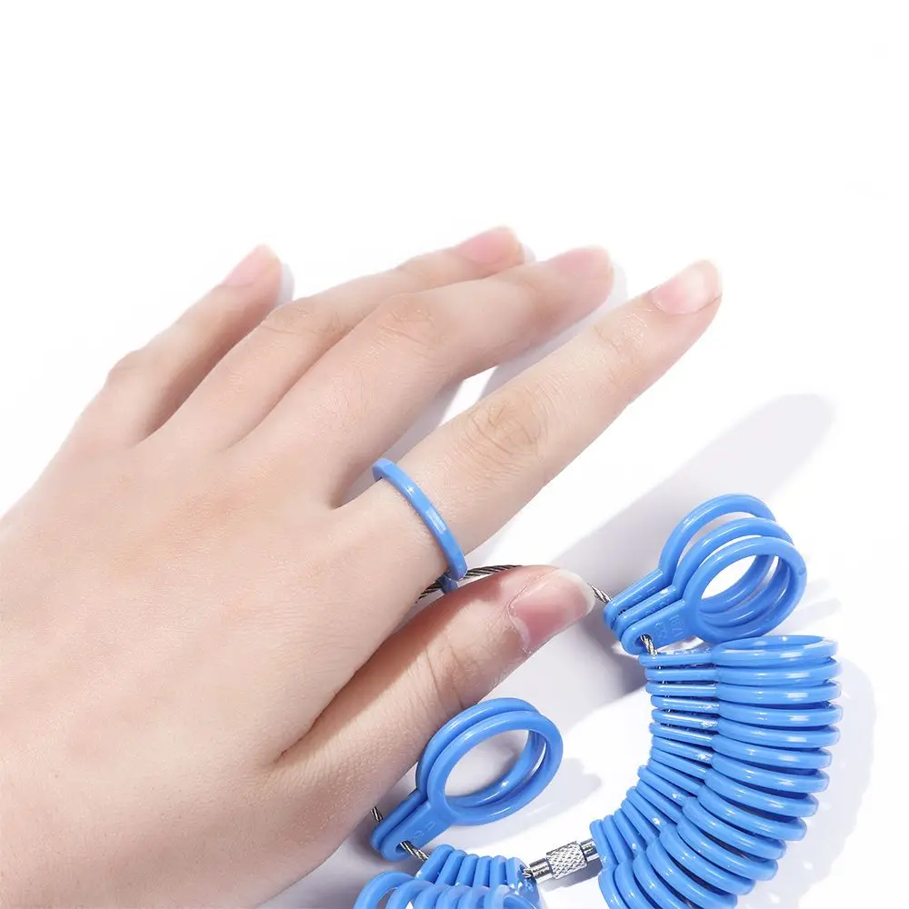 Portable Jewelry Tools Ring Mandrel Stick Finger Gauge Ring Sizer Measuring UK/US Size For DIY Jewelry Size Tool