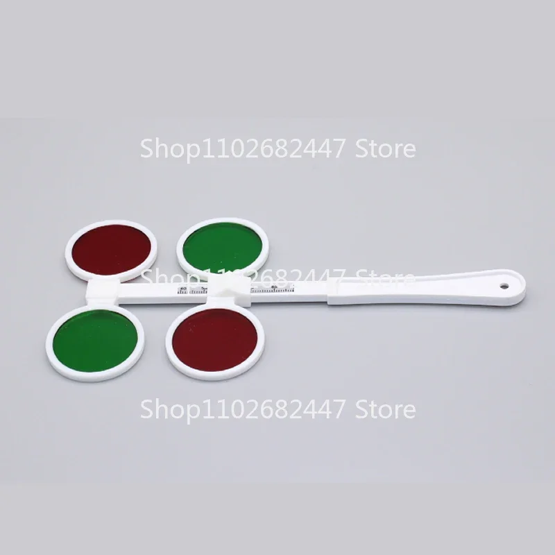 High Quality Ophthalmic Instrument Optical Optometry Red-Green Flipper Lens