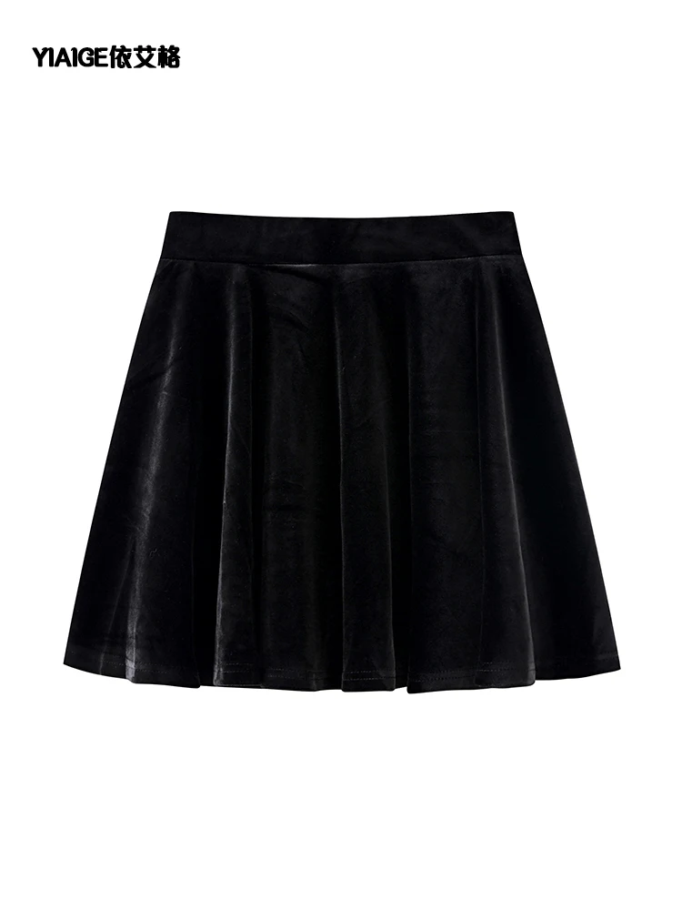 

Женская черная готическая юбка трапециевидной формы, винтажная длинная юбка большого размера Y2k, эстетичная элегантная корейская эмо-юбка в стиле Харадзюку, одежда 2000-х годов