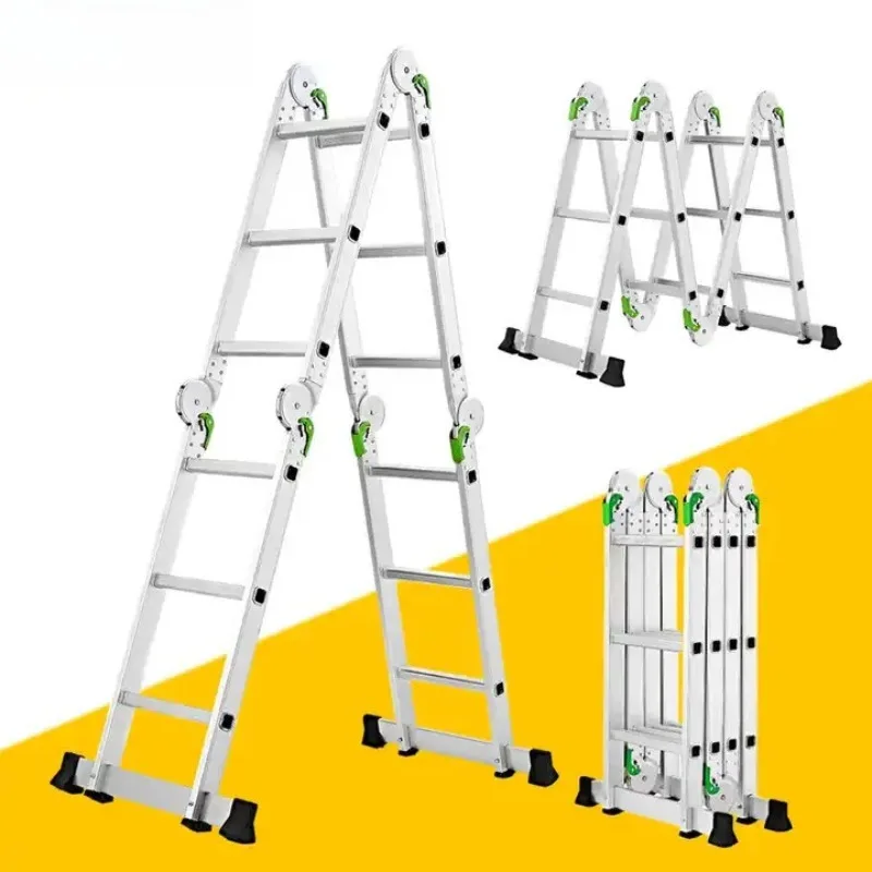 

Large joint multifunctional folding combination ladder