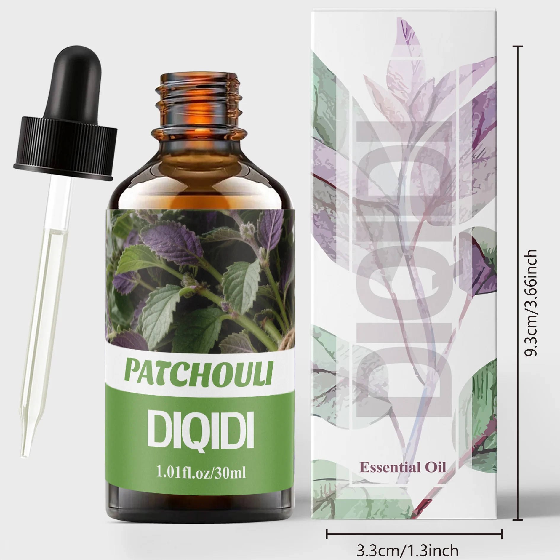 

30ML patchouli essential oil, home aromatherapy essential oil, light fragrance, diffuser. humidifier. Fragrance oil.bath, spa