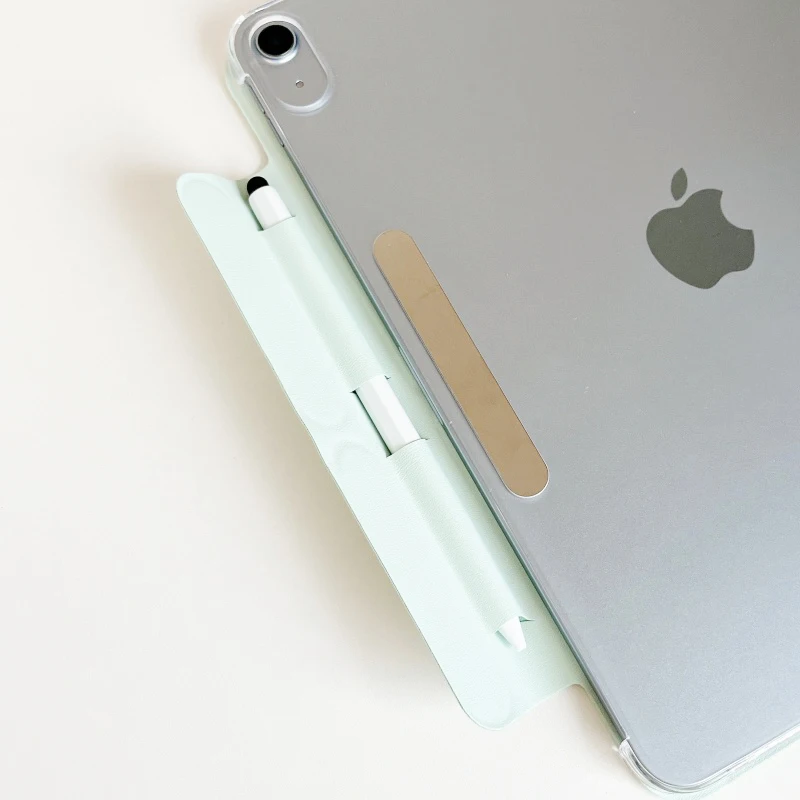 حافظة لجهاز iPad Air Pro 4 5 6 7 8 9 10th 11th Generation 2024 2025 10.9 10.2 11 بوصة حافظة شفافة غطاء لوحي