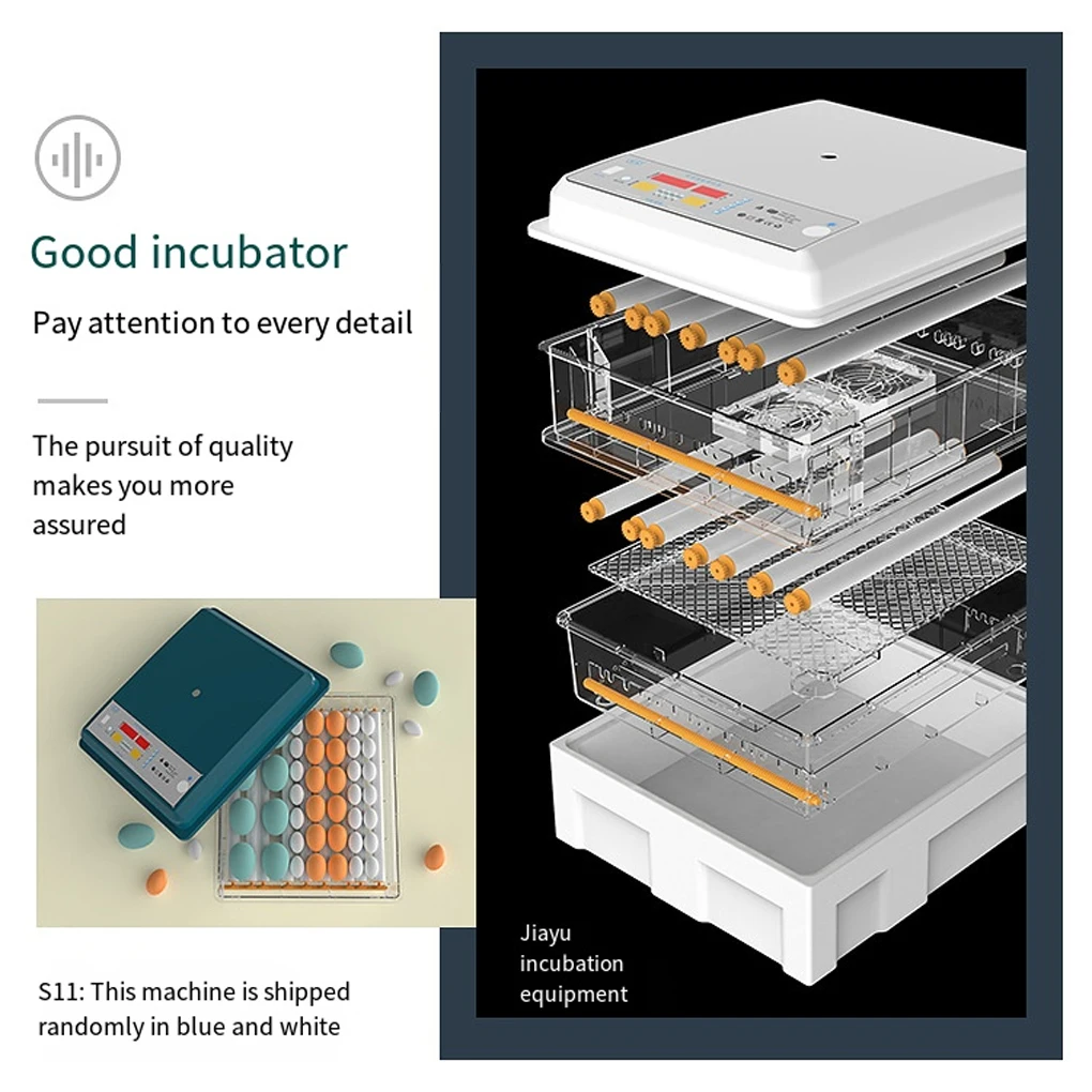 Incubadora de ovos fácil de usar com função de isolamento Incubadora automática Incubadoras de ovos