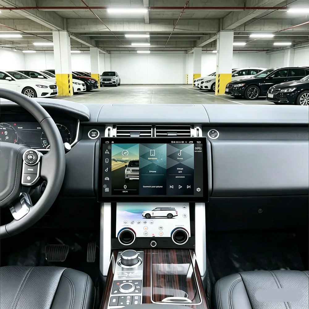 For Range Rover Vogue 2013~2016 Multimedia Android Auto Car Radio Receiver For Unit GPS Navigation + AC Air conditioning player