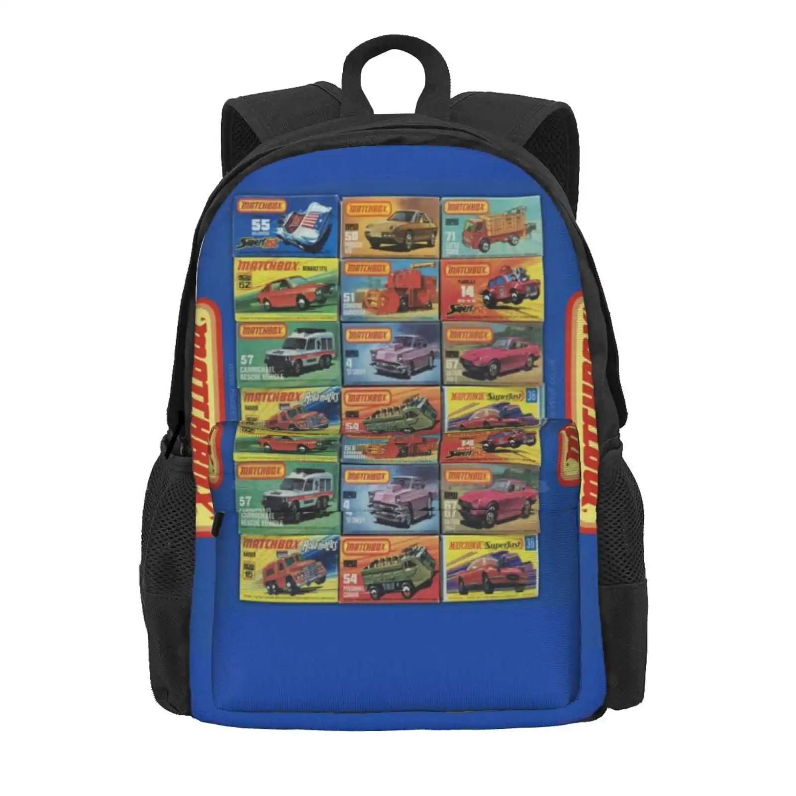 Large Matchbox Duvet Cover Hot Sale Schoolbag Backpack Fashion Bags Diecast Cars Toy Cars Childrens Ideas Bed Cover Matchbox