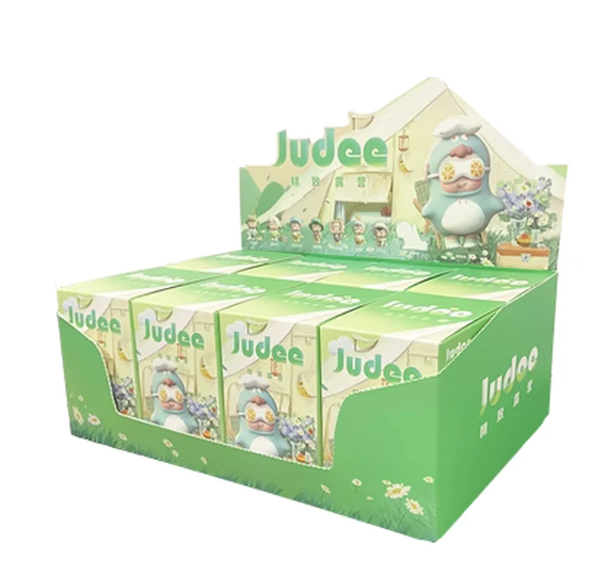 

Подлинная изысканная слепая коробка Judee для кемпинга, милая интернет-знаменитость, трендовая фигурка, настольные украшения, детская игрушка, подарок на день рождения