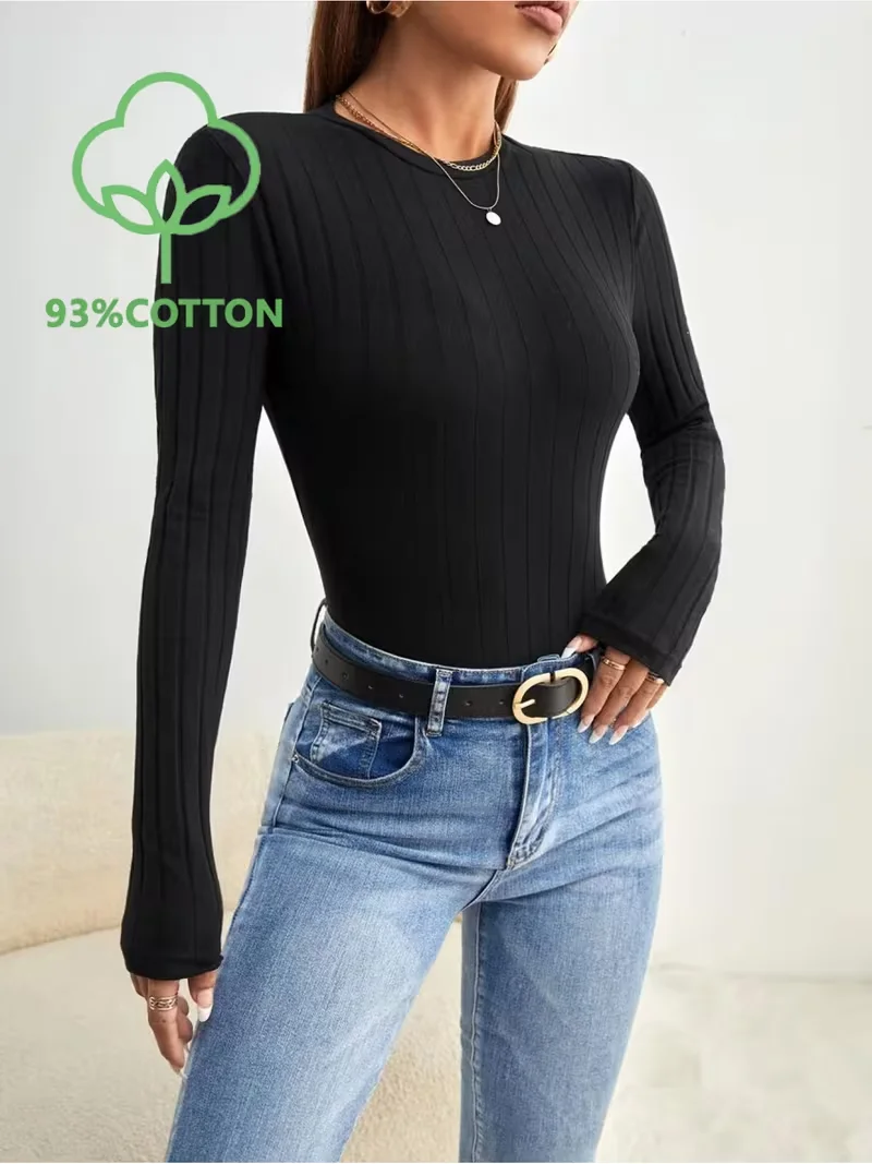 Body Casual de Manga Longa em  - Turtleneck Bodysuit avaliação e preço